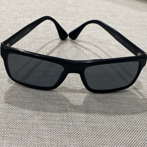 PRADA black 👓 glasses 🤓 made in Italy with case - Picture 6 of 16